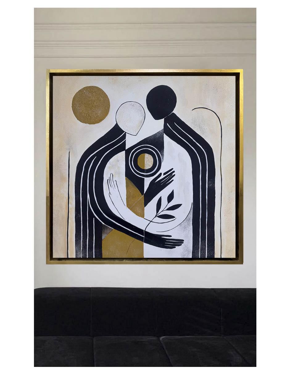 Pintura Serenity II técnica acrílico MilleniArt 3