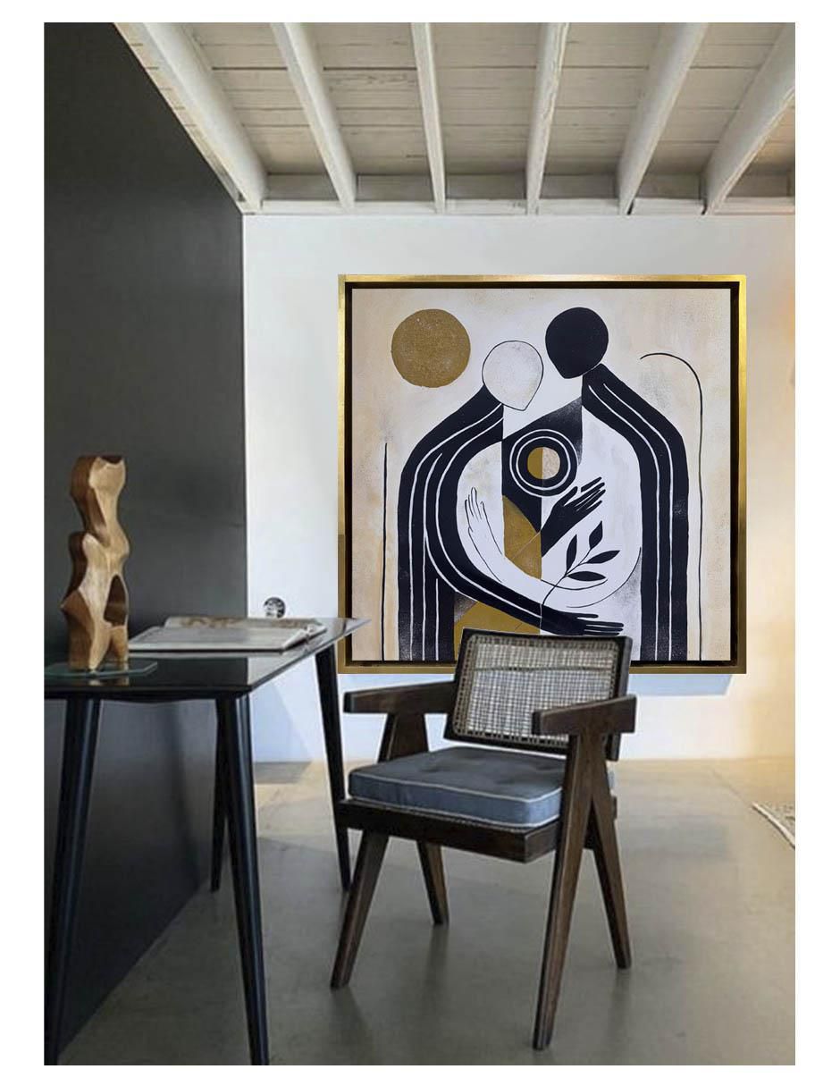 Pintura Serenity II técnica acrílico MilleniArt 5