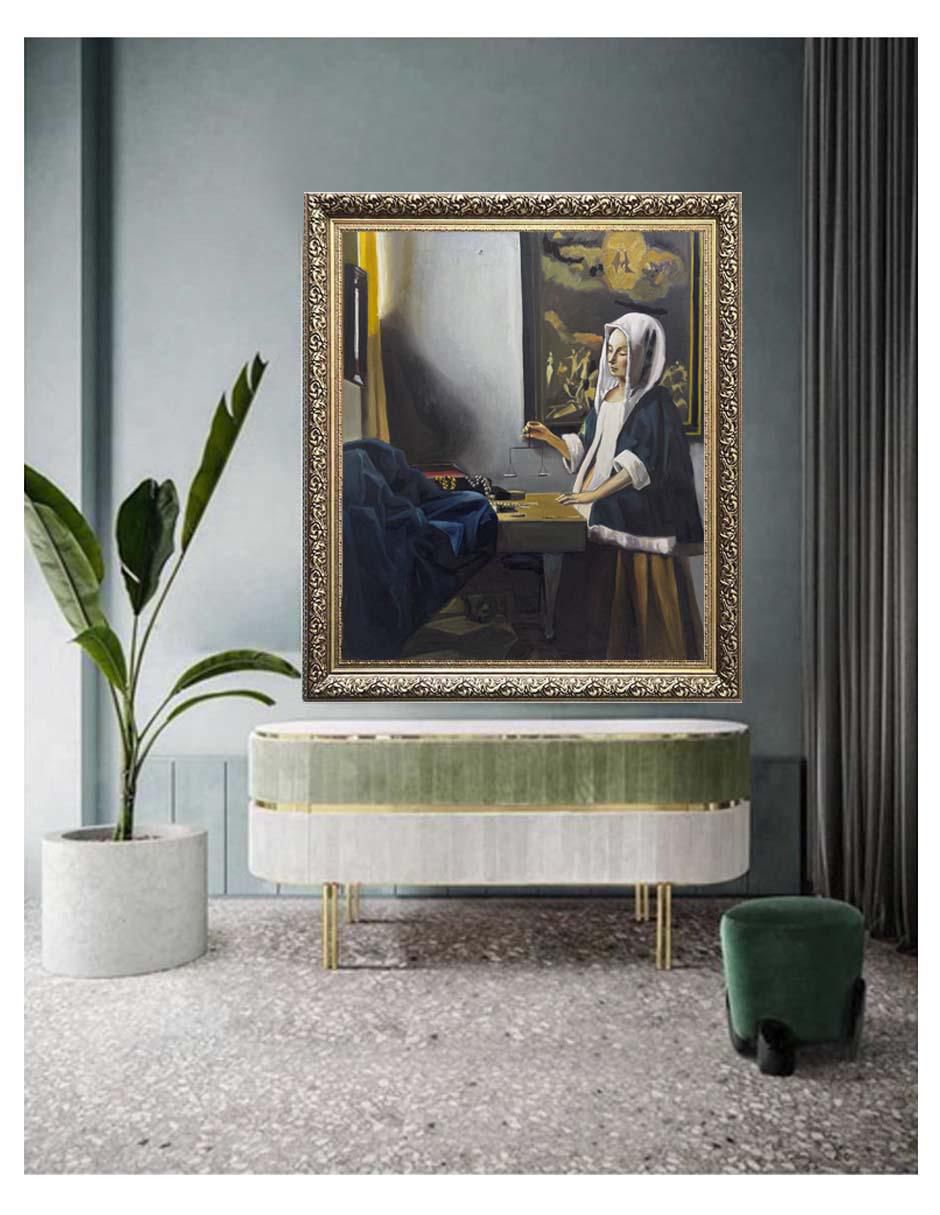 Pintura Justicia técnica óleo Reproducciones Pinturas Históricas 3
