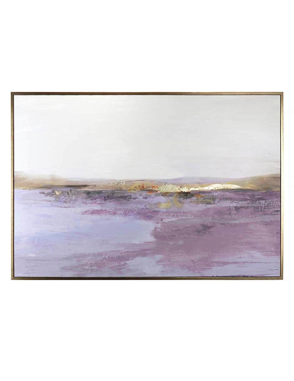 Litografía Purple Horizon técnica impresión