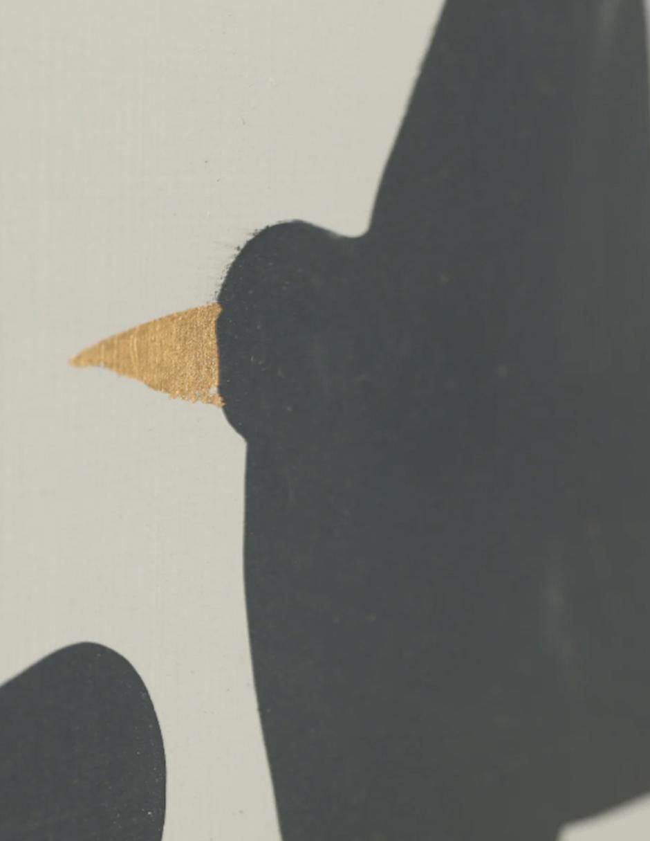 Cuadro decorativo Black birds 2