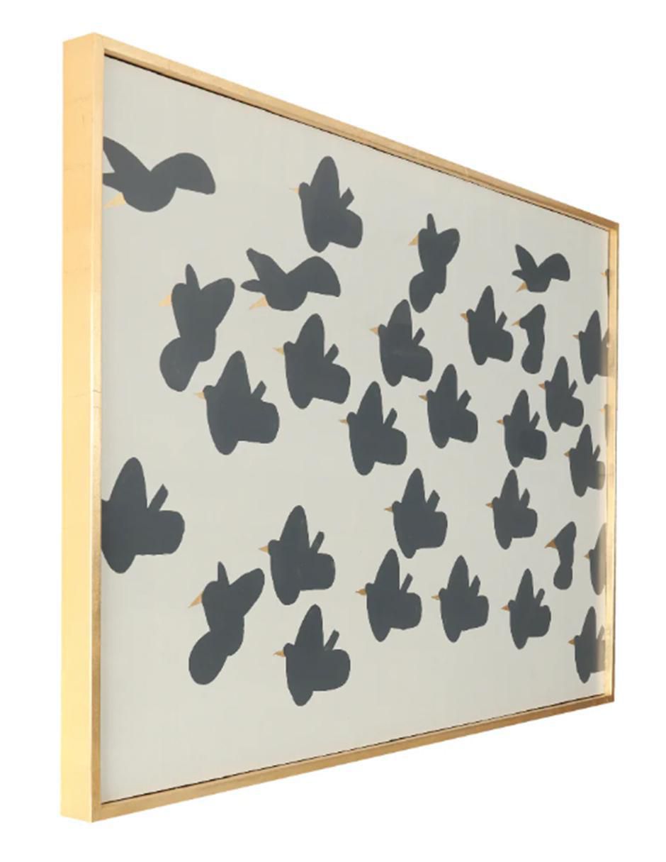 Cuadro decorativo Black birds 3