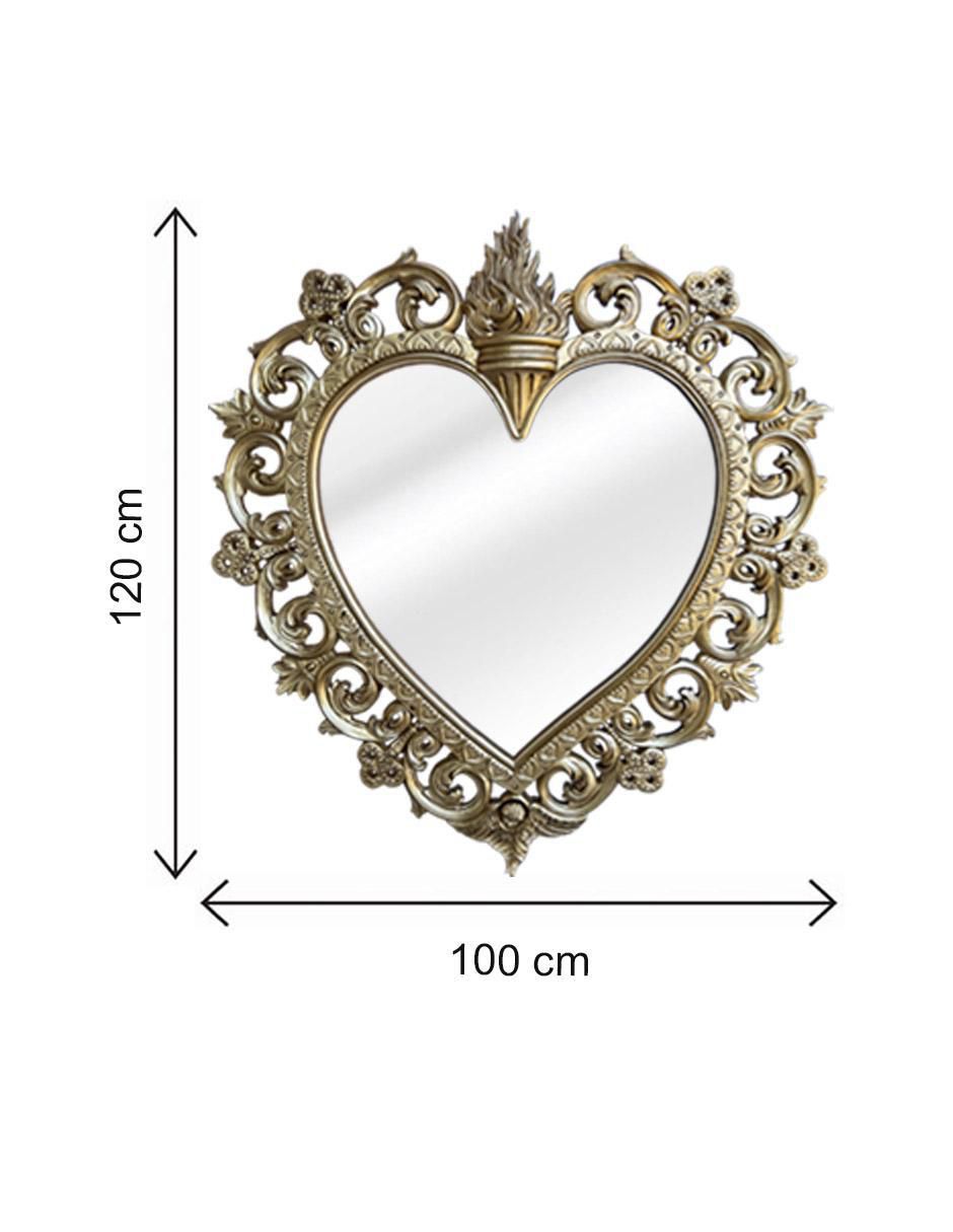 Espejo corazón Corazones 6