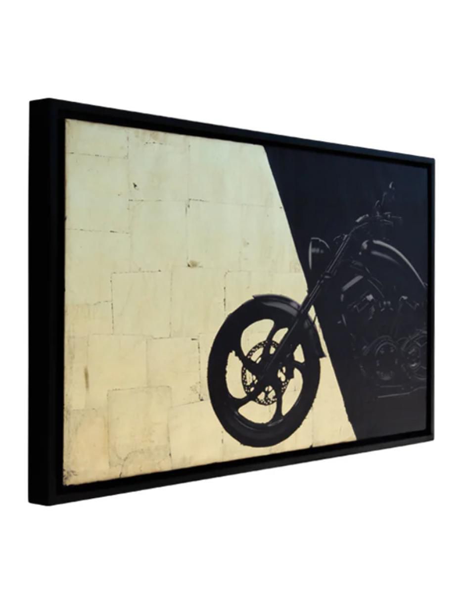 Cuadro decorativo Figurativo gold moto 2