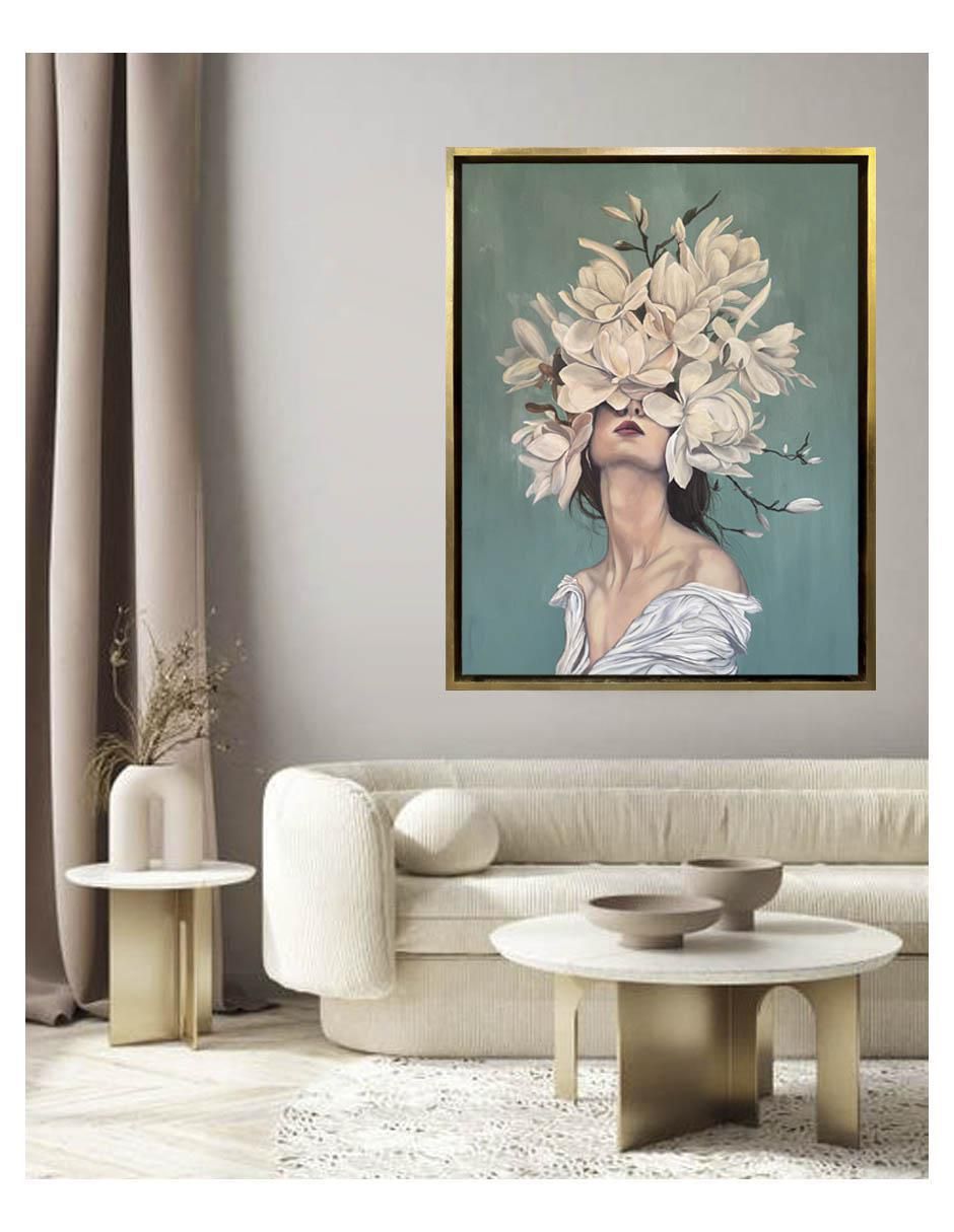 Pintura Flores del Alma técnica acrílico Surrealismo 3