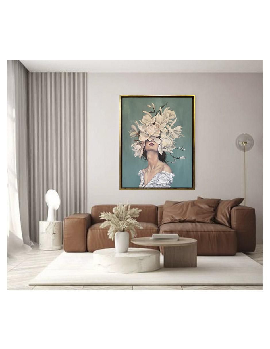 Pintura Flores del Alma técnica acrílico Surrealismo 4