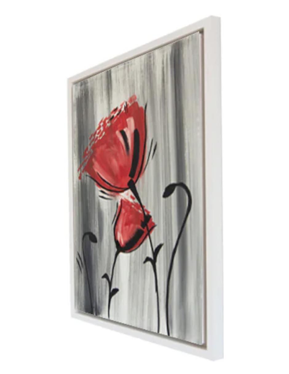 Cuadro decorativo Figurativo red flower 2