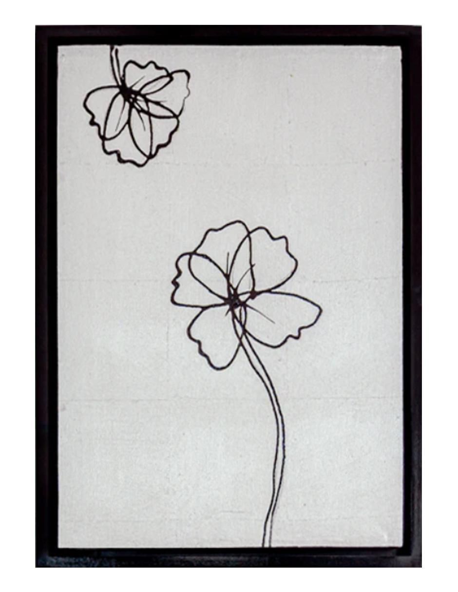 Cuadro decorativo Figurativo silver flower Cuadro decorativo Figurativo silver flower