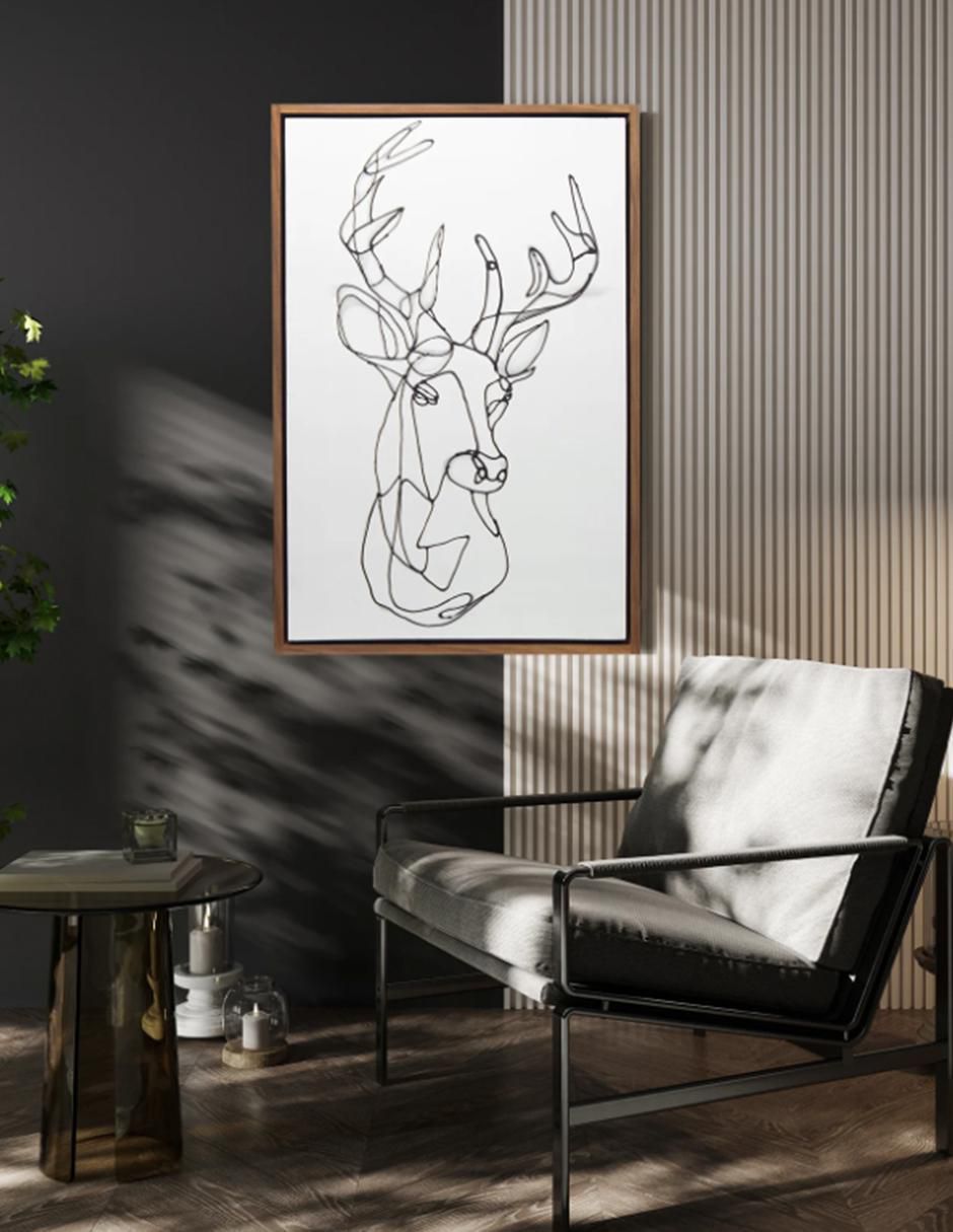 Cuadro decorativo Figurativo deer 4