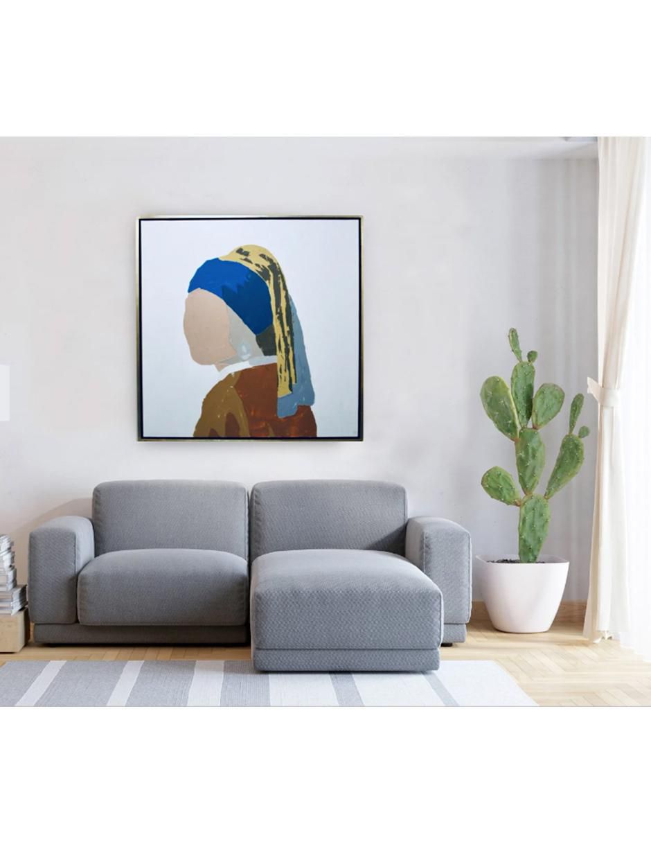 Cuadro decorativo La joven de la perla 4