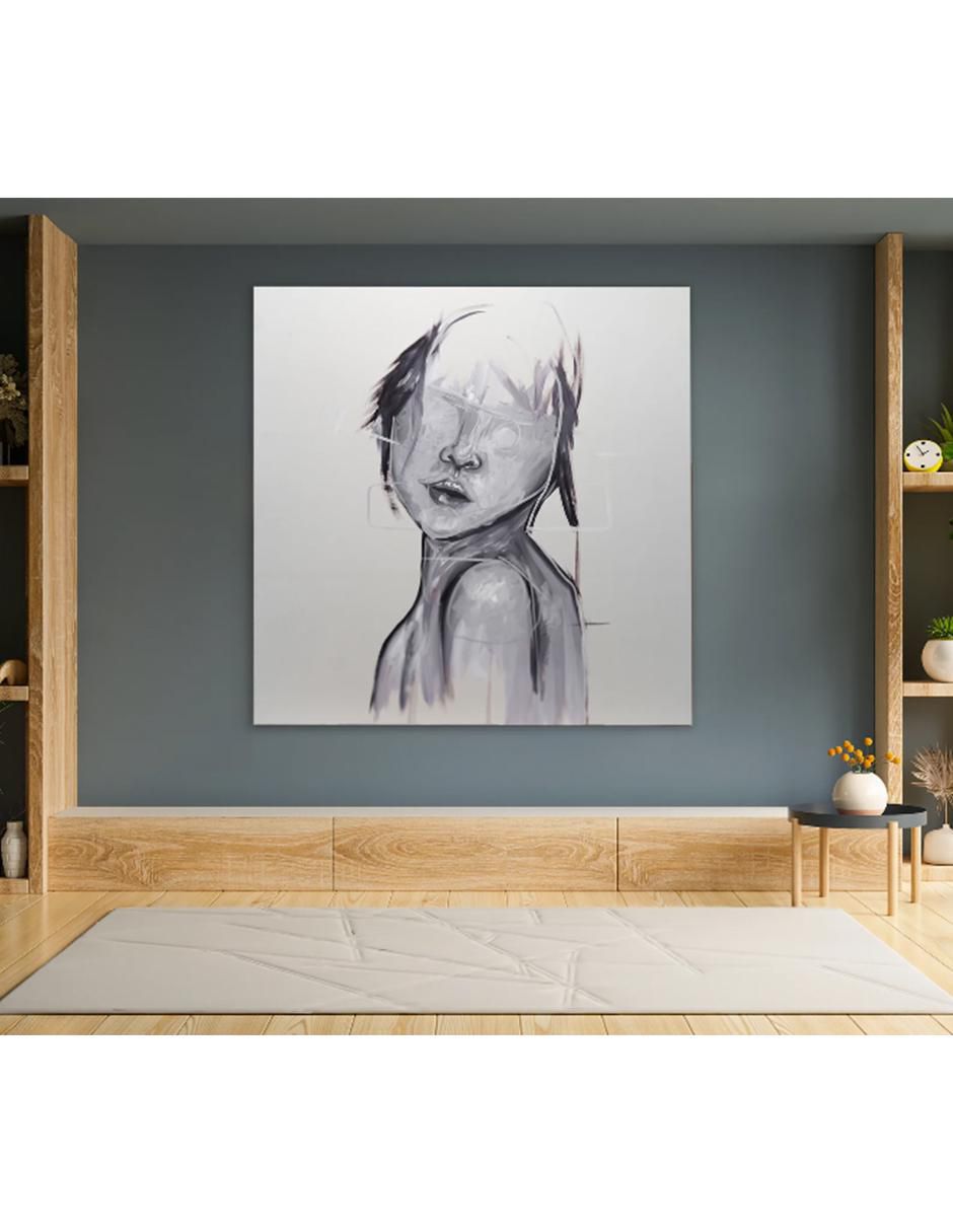 Cuadro decorativo Rostro lucia 4
