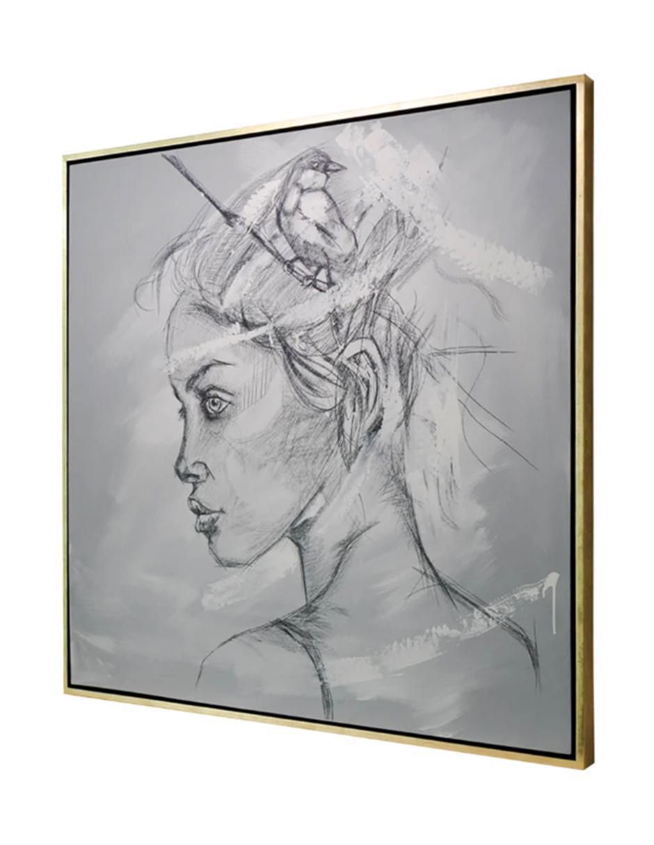 Cuadro decorativo Rostro viraha 2