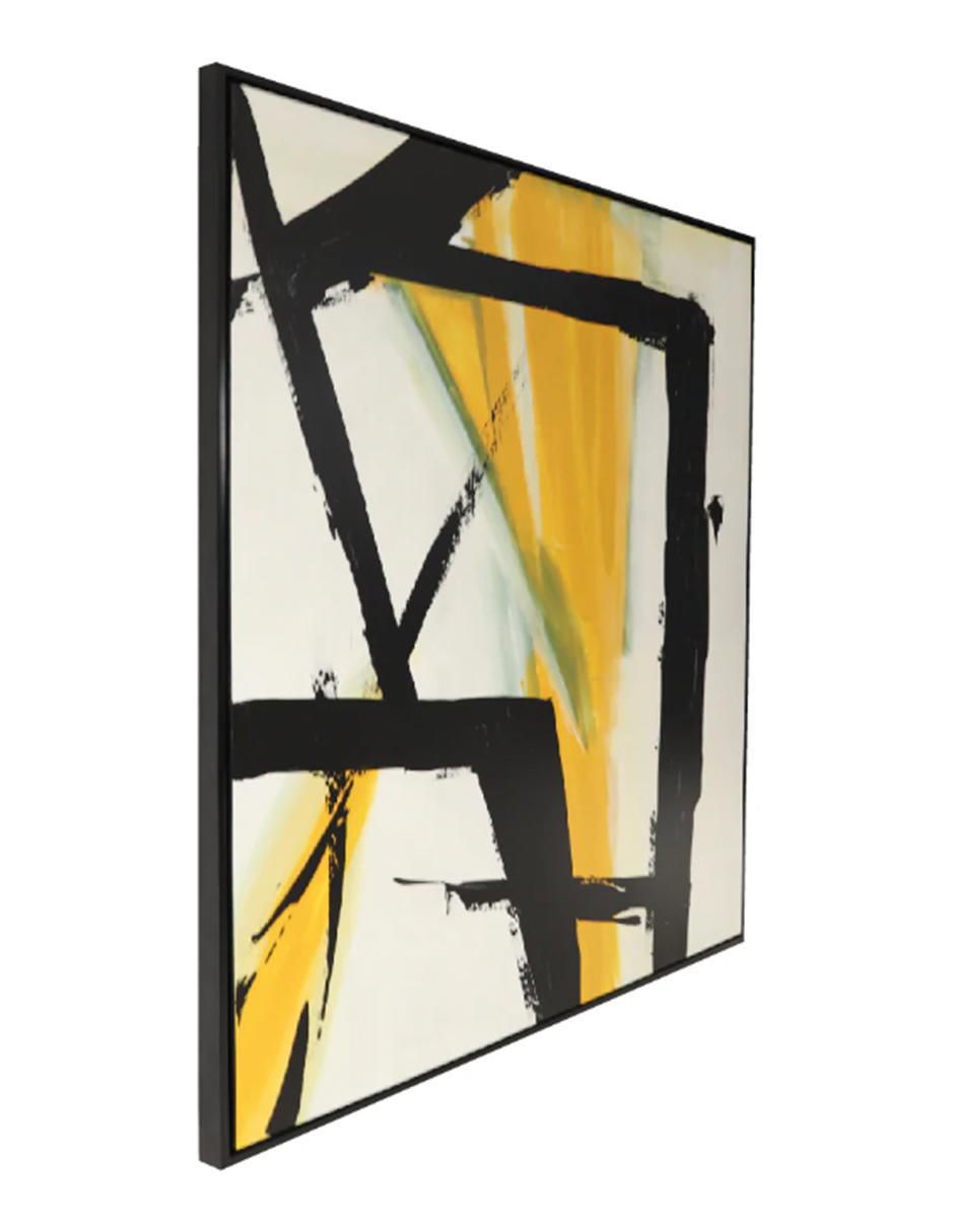 Cuadro decorativo Abstracto yellow aesthetic 2