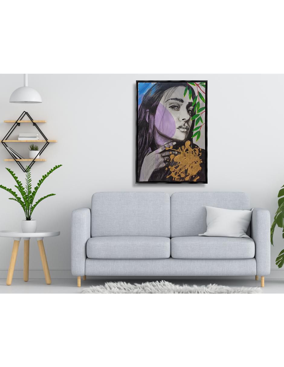 Cuadro decorativo Rostro alyona 5