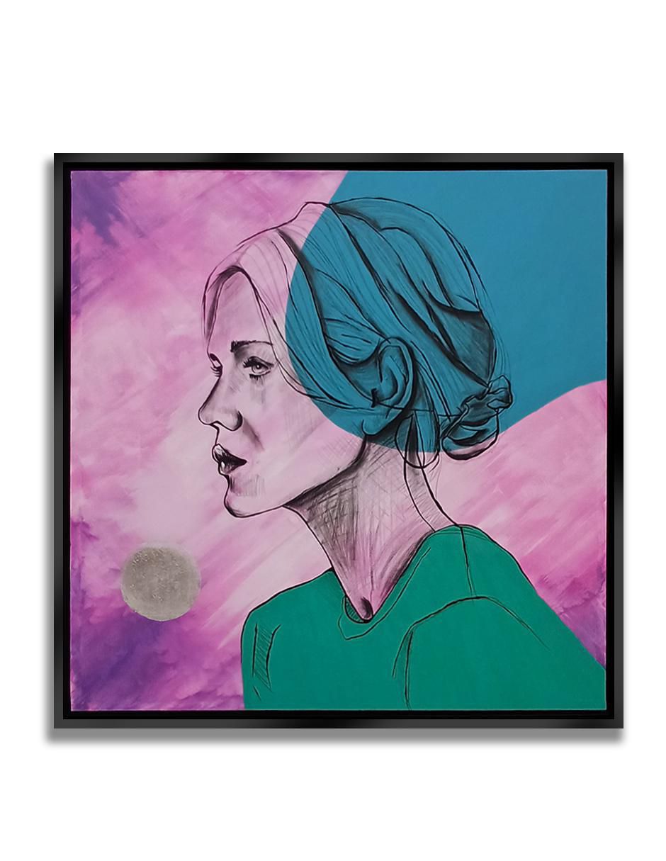 Cuadro decorativo Rostro discordante