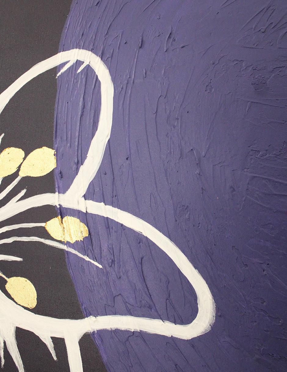 Cuadro decorativo Figurativo flower and moon 3