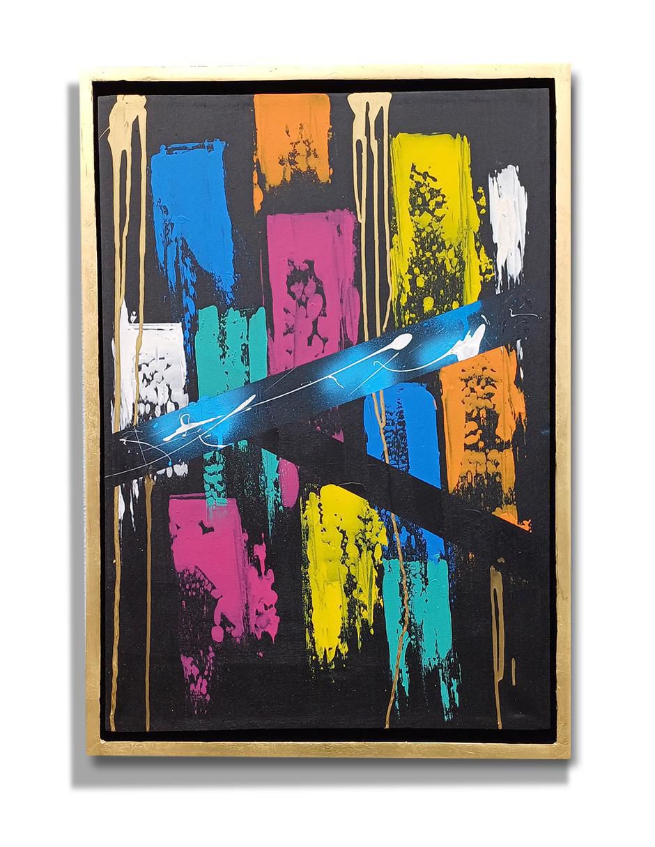 Cuadro decorativo Pop galaxia
