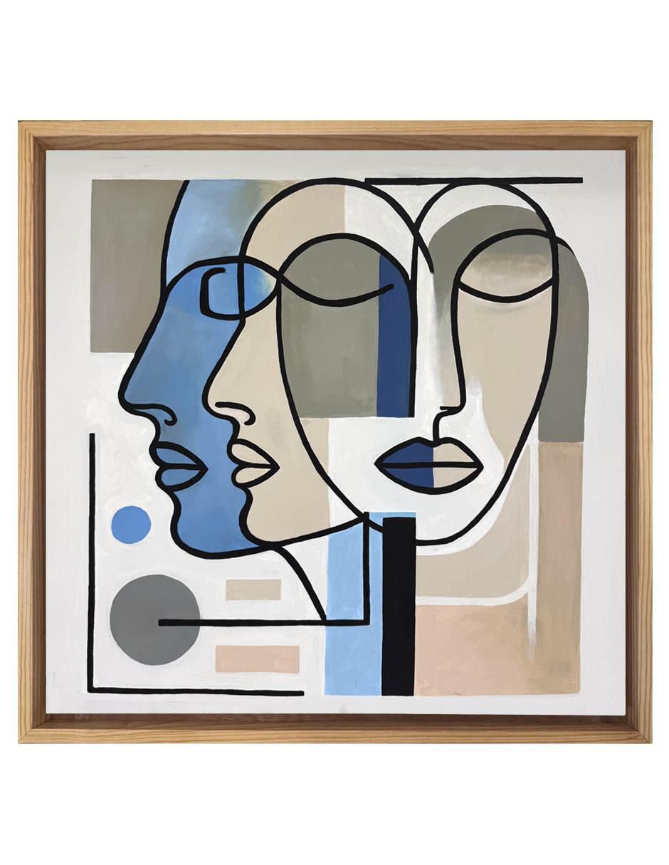 Pintura Fragmentados técnica acrílico Pintura Fragmentados técnica acrílico
