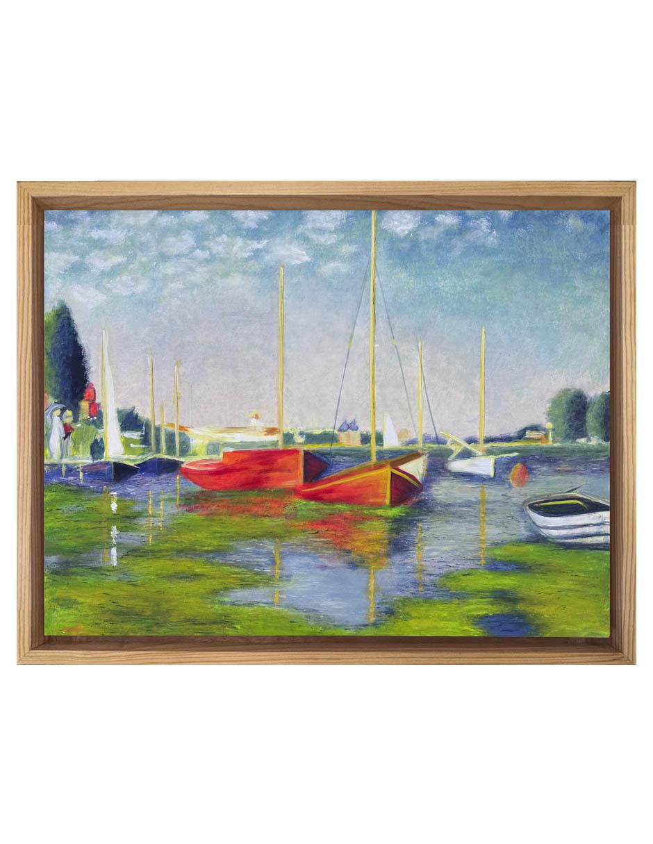 Pintura Pescadores técnica acrílico Pesca