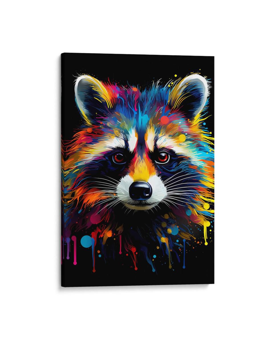 Cuadro decorativo Mapache