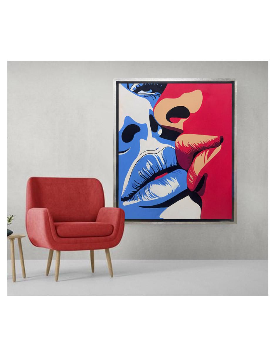 Pintura Kiss técnica acrílico Pop 3
