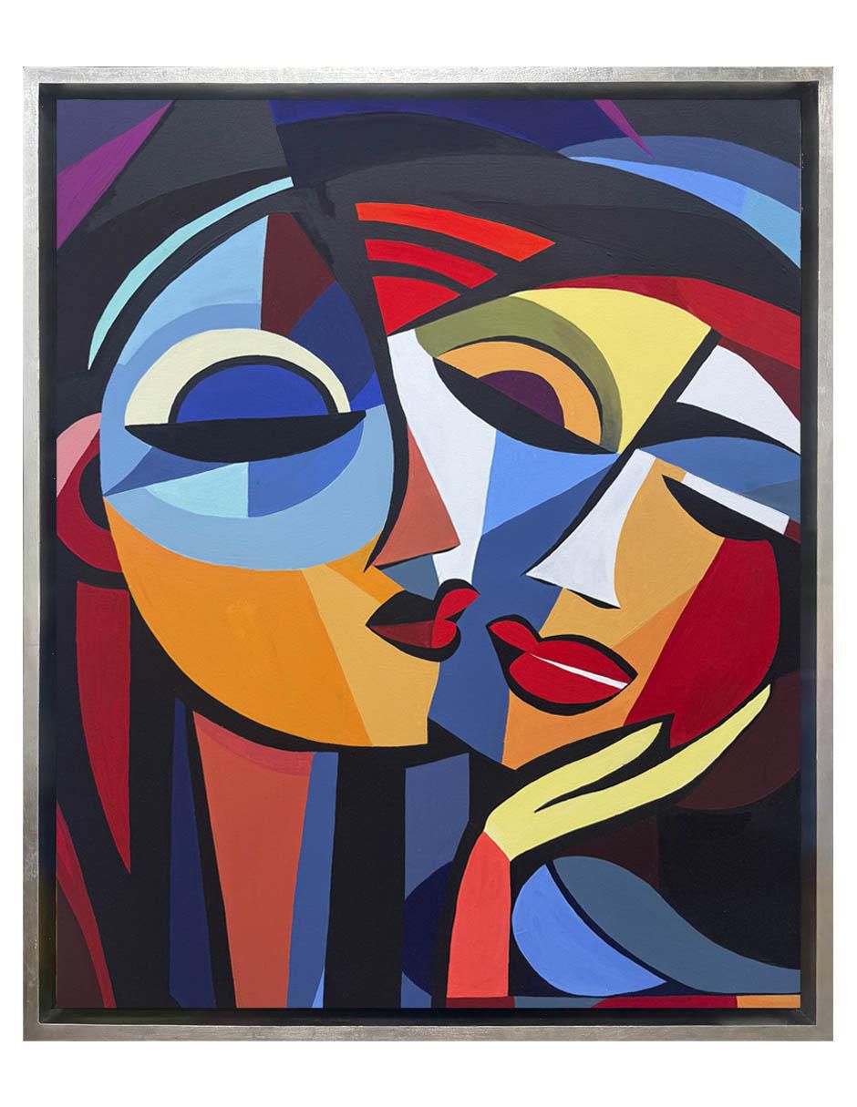 Pintura Fusion técnica acrílico Lune Art Gallery | Suburbia