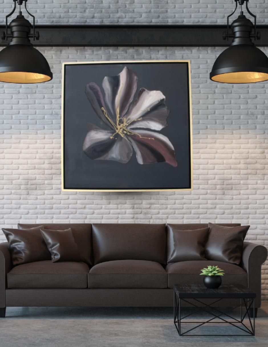 Cuadro decorativo Flor de medianoche 4