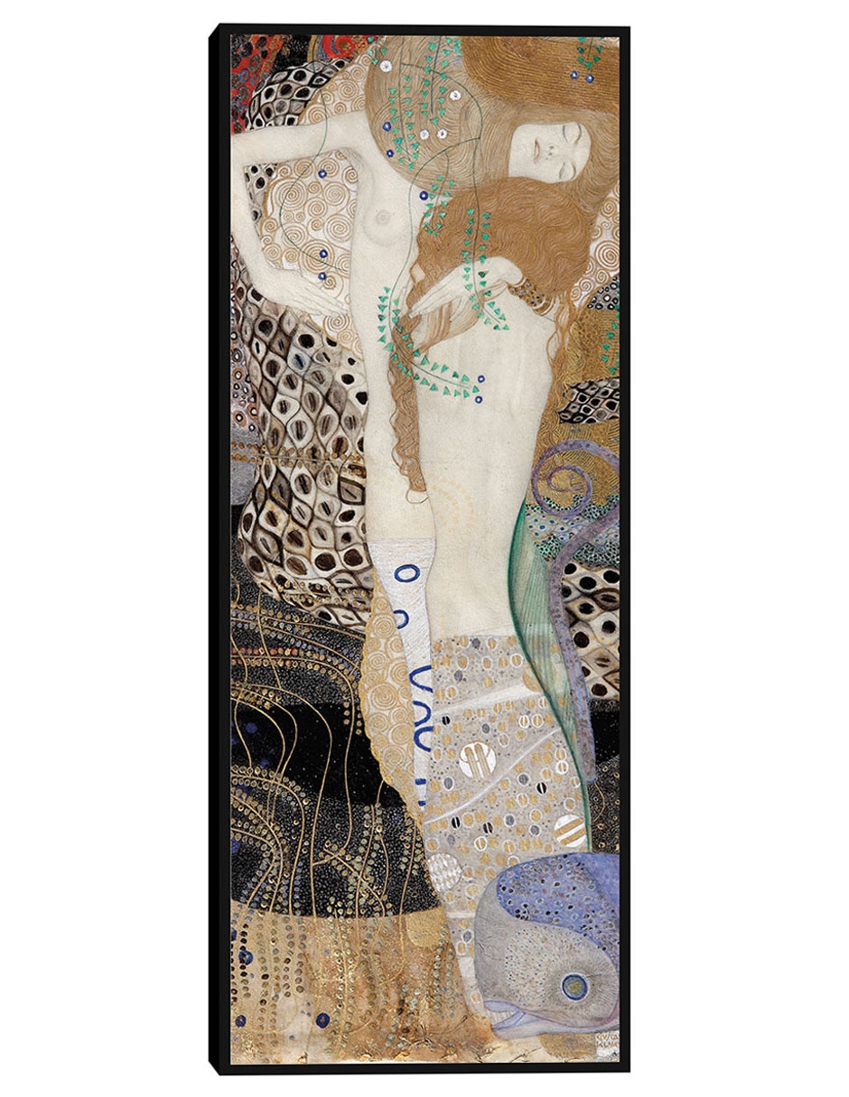 Cuadro decorativo Novias (serpientes de agua I) (1904) técnica mixta Formas