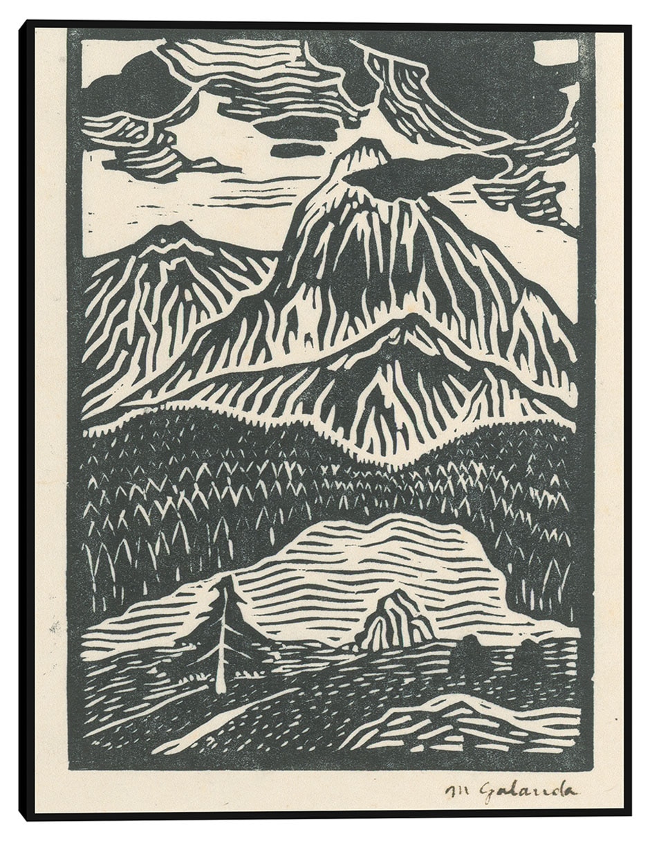 Cuadro decorativo Otoño II (1924) técnica mixta Formas Cuadro decorativo Otoño II (1924) técnica mixta Formas