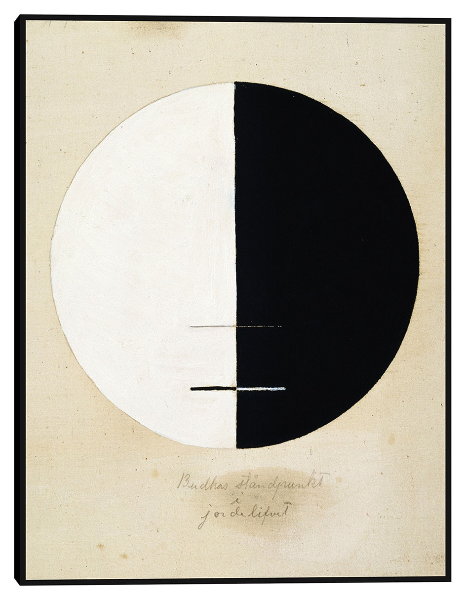 Cuadro decorativo El punto de vista de Buda en la vida terrenal No. 3 (1920) técnica mixta Religión Y Espiritualidad
