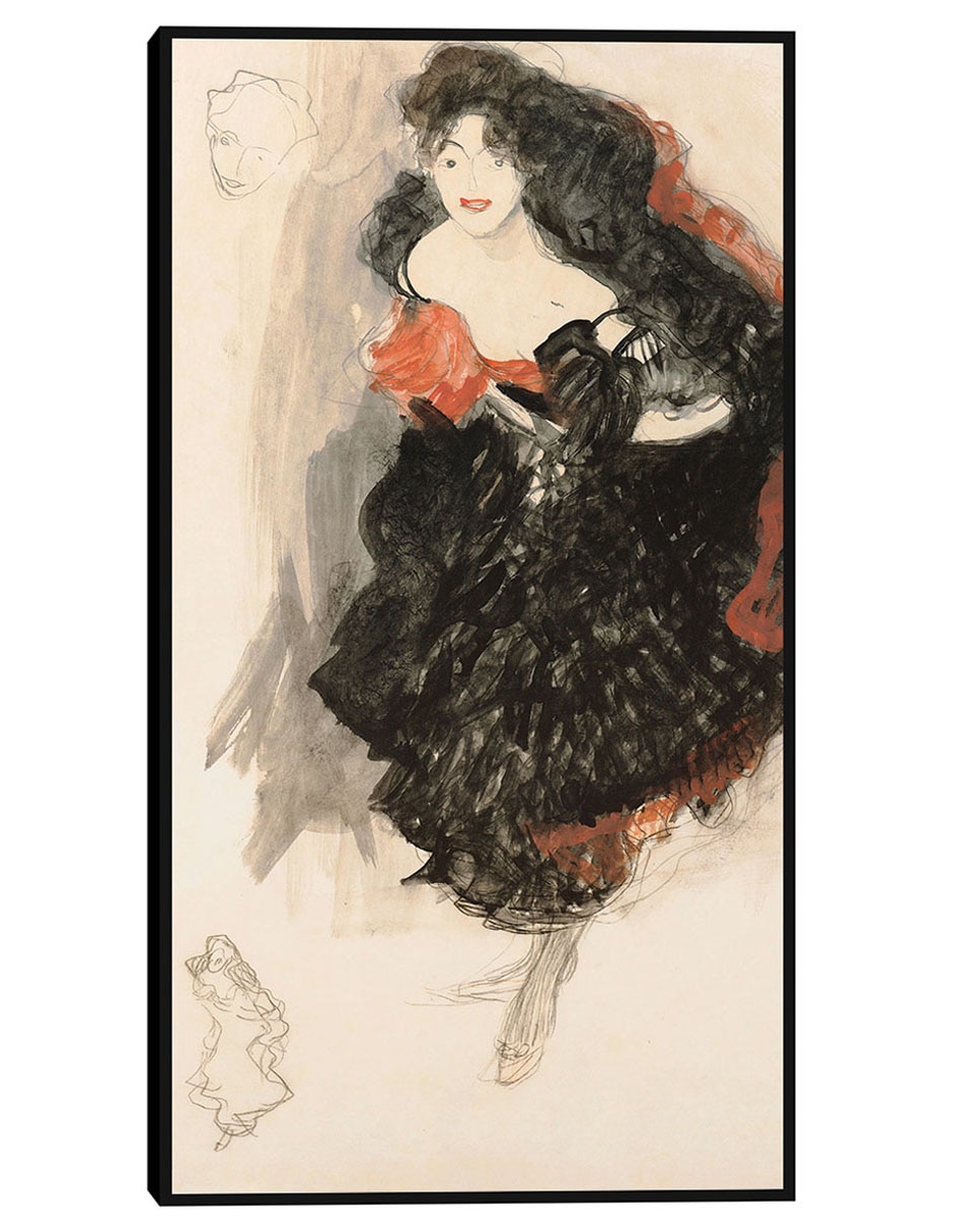 Cuadro decorativo Estudio para Judith II (ca 1908) técnica mixta Retratos Cuadro decorativo Estudio para Judith II (ca 1908) técnica mixta Retratos