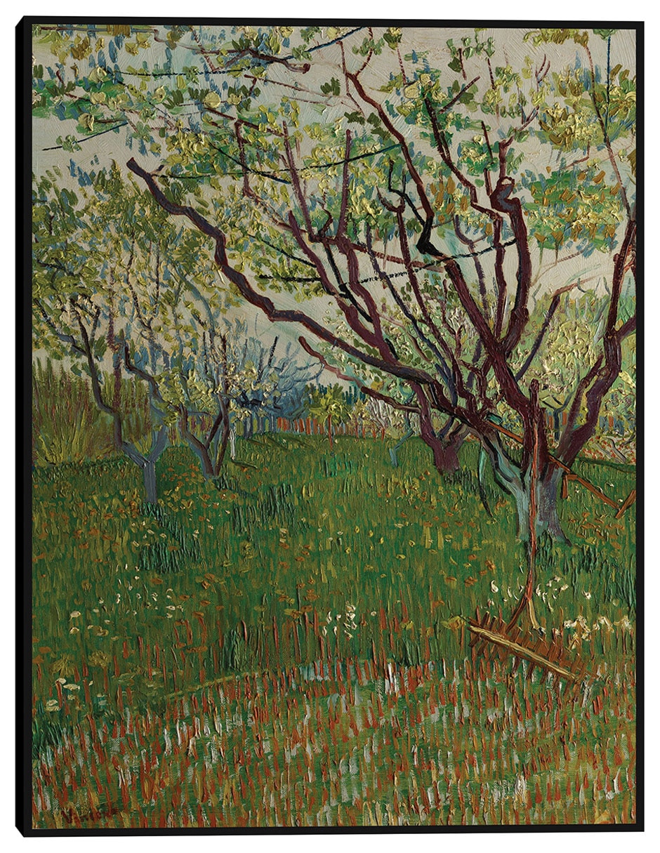 Cuadro decorativo El huerto floreciente (1888) técnica mixta Inspiración