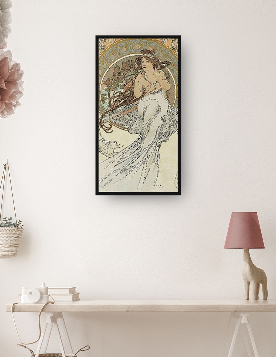 Cuadro decorativo Las artes 1 (1898) técnica mixta Obras 3