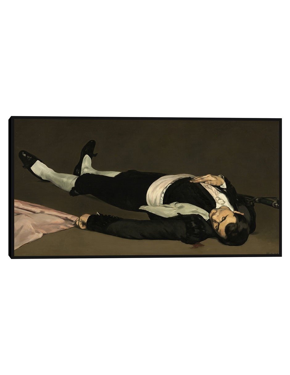 Cuadro decorativo El torero muerto 1864 técnica mixta Obras