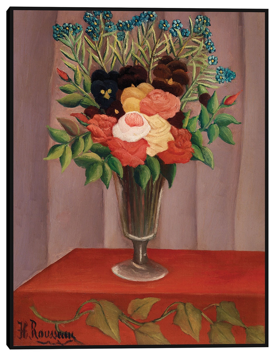Cuadro decorativo Ramo de flores (Bouquet de fleurs) (ca. 1909 –1910) técnica mixta Floreros