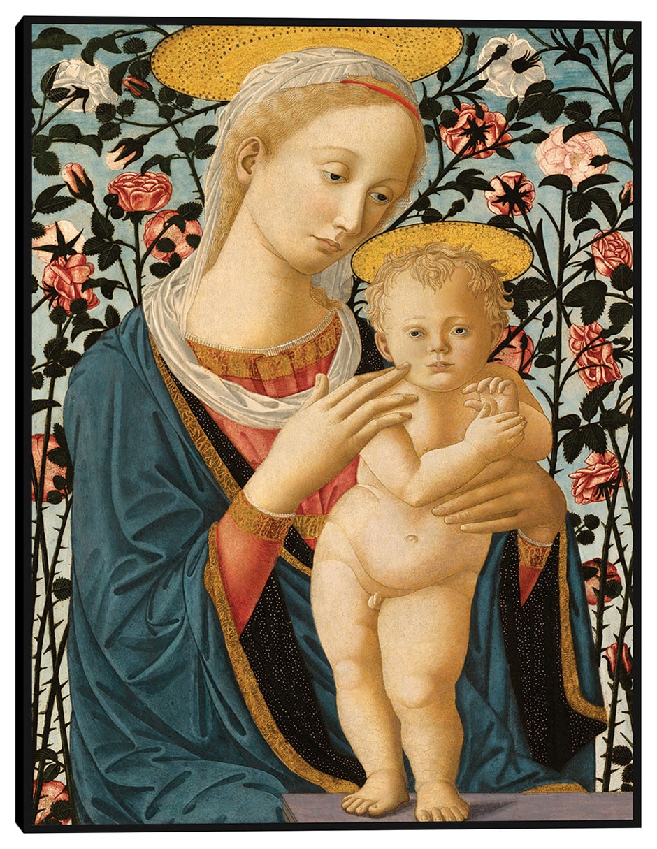 Cuadro decorativo La Virgen y el Niño c. 1470 técnica mixta Vírgenes Cuadro decorativo La Virgen y el Niño c. 1470 técnica mixta Vírgenes