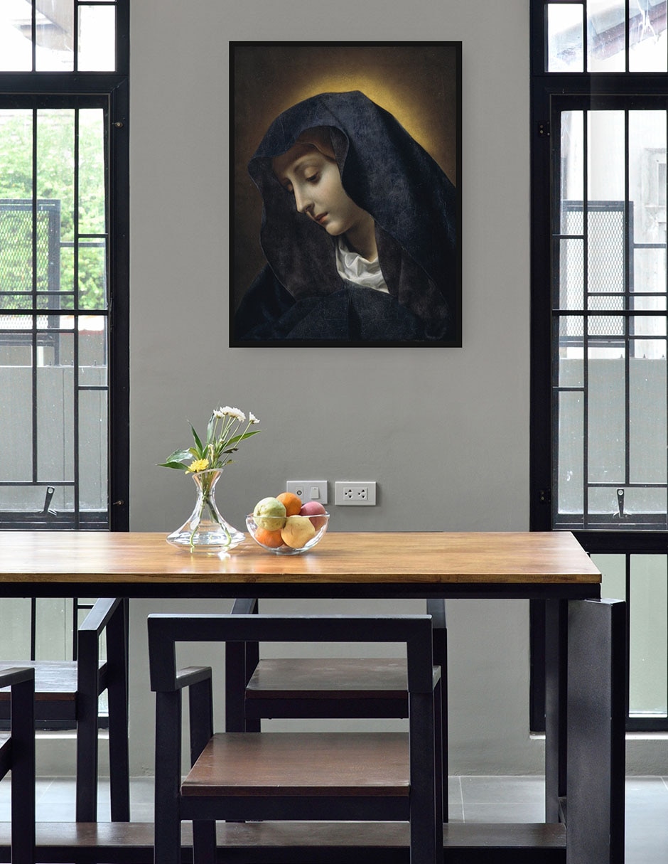 Cuadro decorativo La Virgen (1631 – 1686) técnica mixta Vírgenes 2