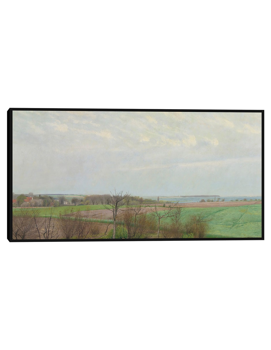 Cuadro decorativo Vista del fiordo de Roskilde, principios de la primavera (1903) técnica mixta Campos
