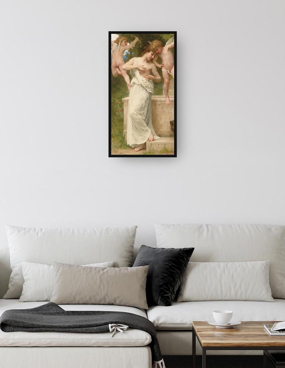 Cuadro decorativo Bendiciones de amor (1897) técnica mixta Ángeles 2