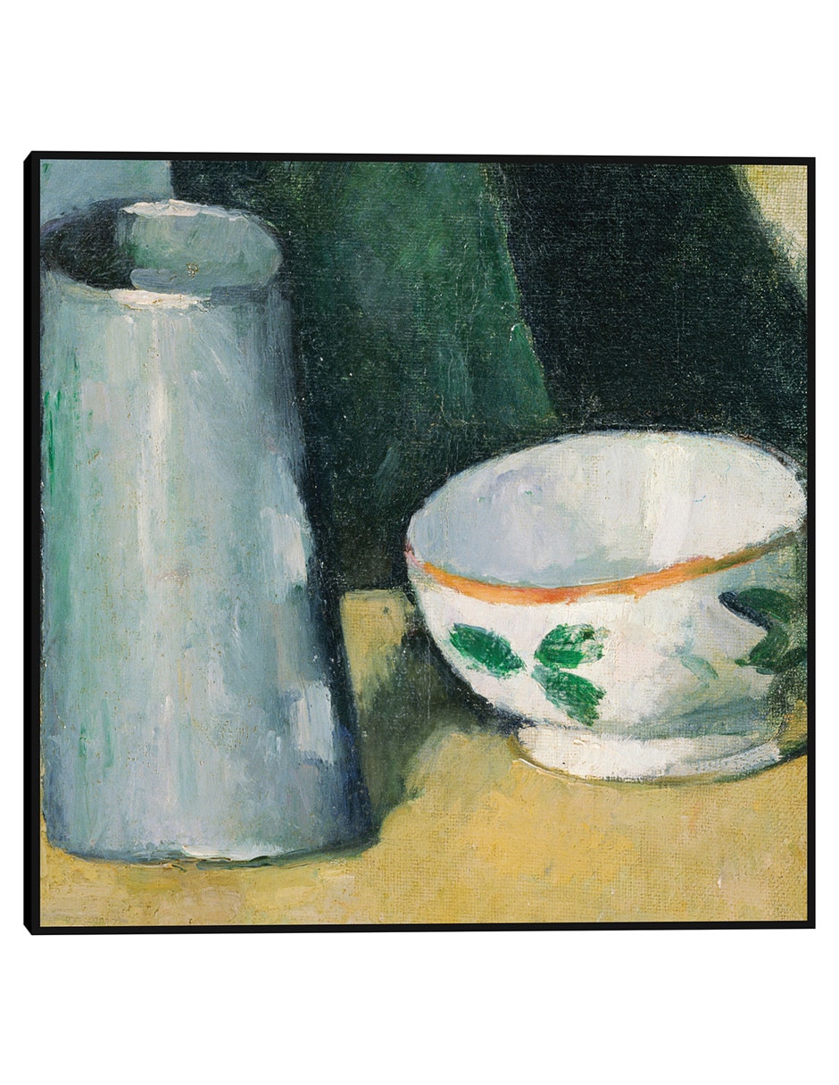 Cuadro decorativo Cuenco y jarra de leche (c1873 - c1877) técnica mixta Cómida