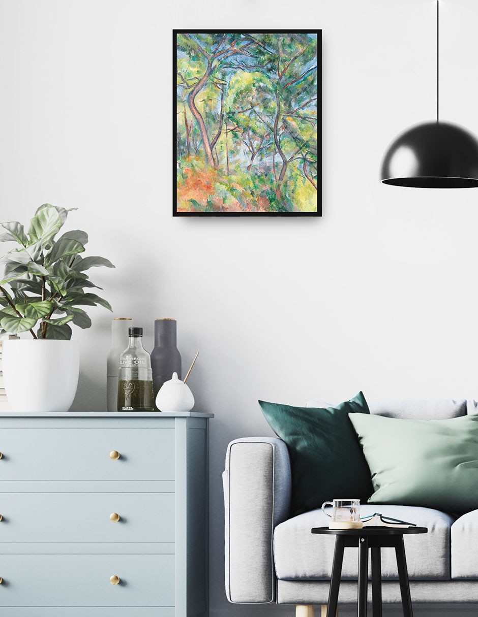 Cuadro decorativo Sous-Bois (hacia 1894) técnica mixta Bosques 2
