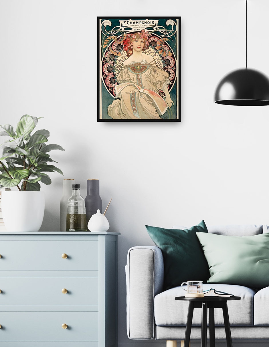 Cuadro decorativo Ensueño Imprimeur técnica mixta Gente 2