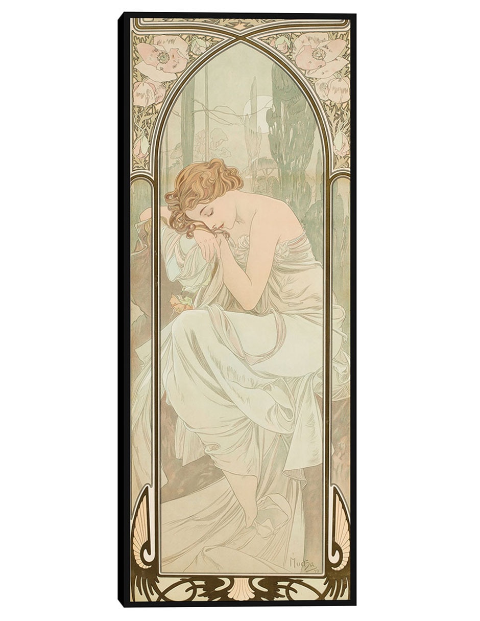 Cuadro decorativo Repos de la nuit (1899) técnica mixta Gente