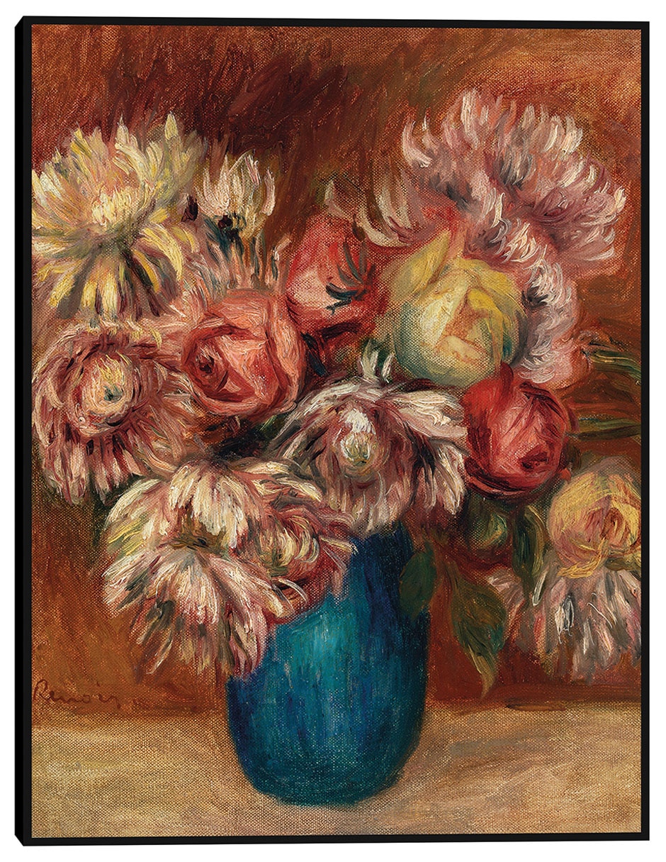 Cuadro decorativo Flores en un jarrón verde (Fleurs dans un vase vert) (c 1912) técnica mixta Floreros