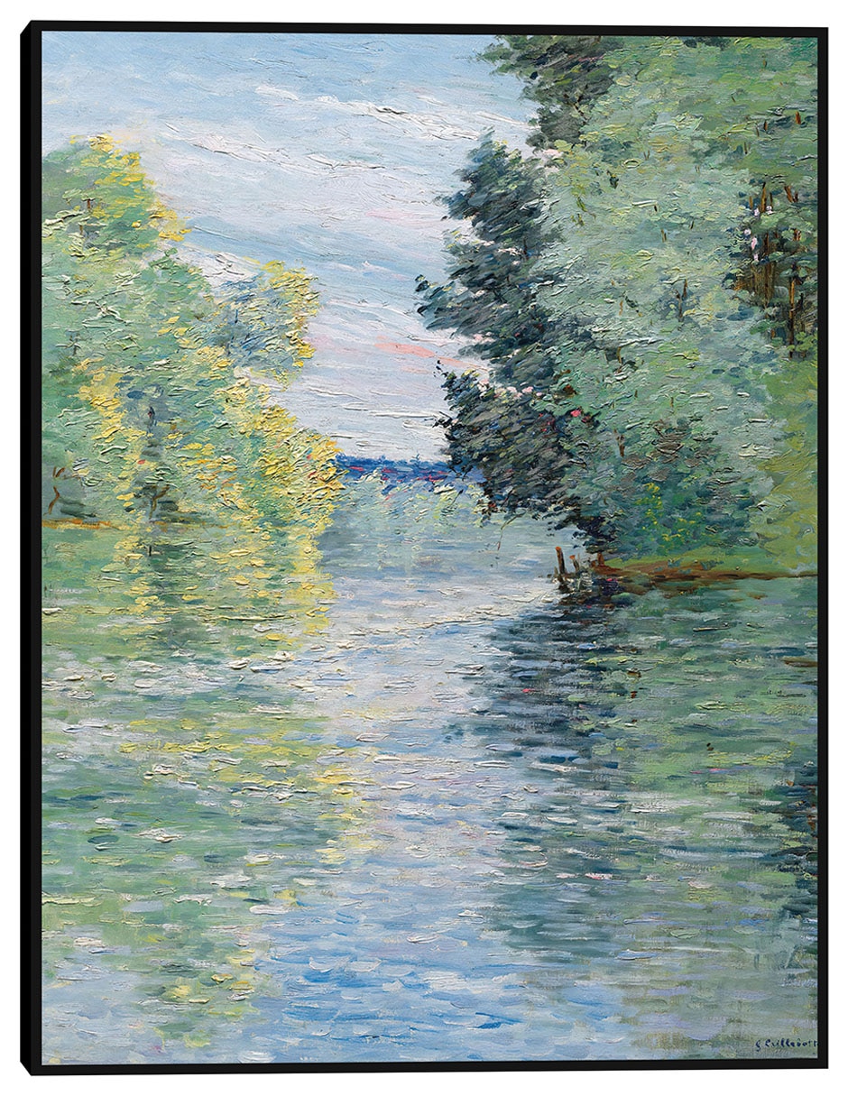 Cuadro decorativo El pequeño brazo del Sena en Argenteuil (1890) técnica mixta Lagos Cuadro decorativo El pequeño brazo del Sena en Argenteuil (1890) técnica mixta Lagos