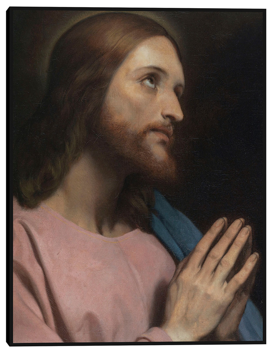 Cuadro decorativo Cabeza de Cristo (1849) técnica mixta Figuras Celestiales Cuadro decorativo Cabeza de Cristo (1849) técnica mixta Figuras Celestiales