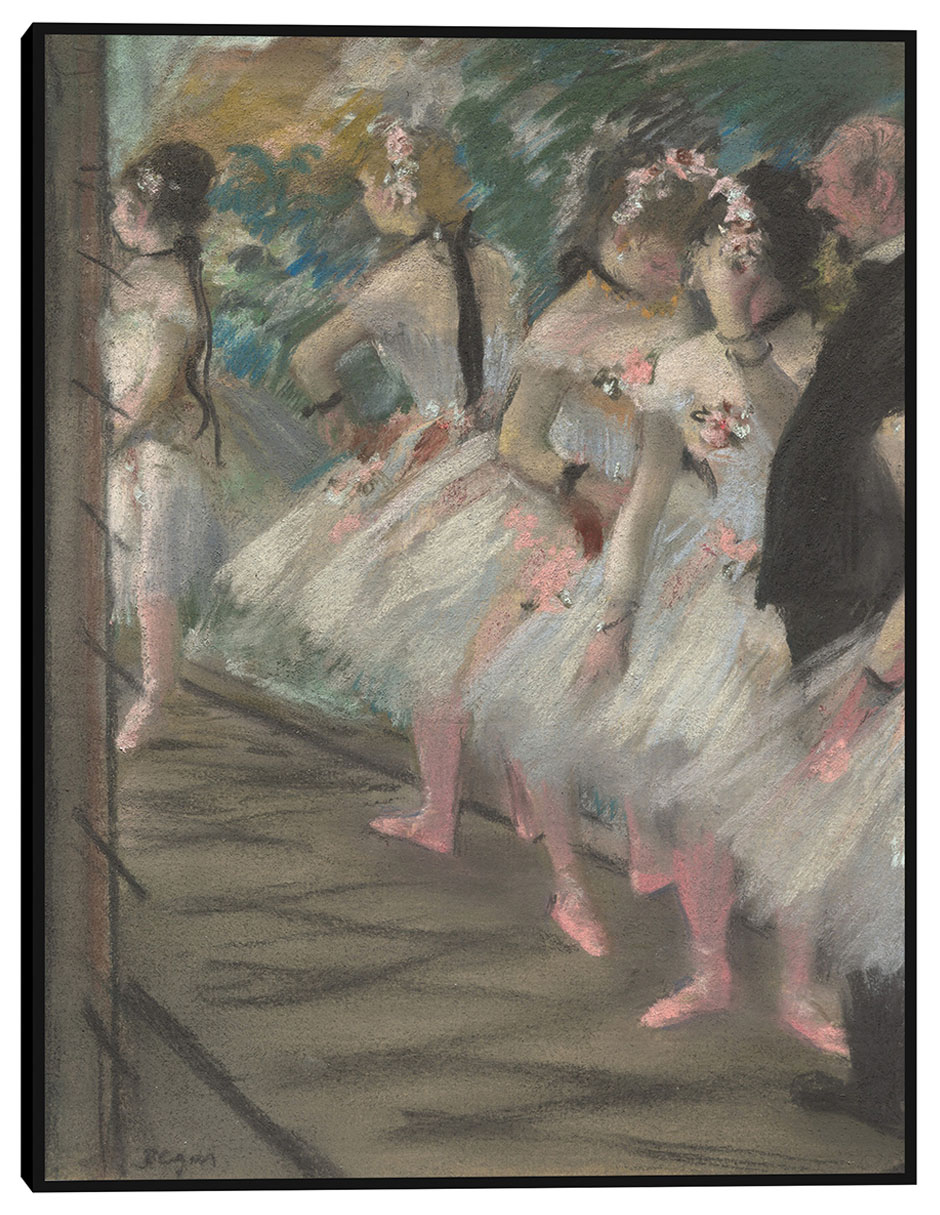 Cuadro decorativo El ballet, c 1880 técnica mixta Retratos Cuadro decorativo El ballet, c 1880 técnica mixta Retratos
