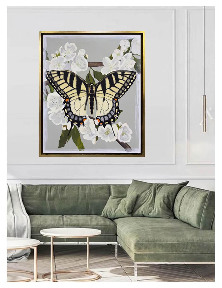 Pintura Mariposa técnica acrílico AnimalArt 2