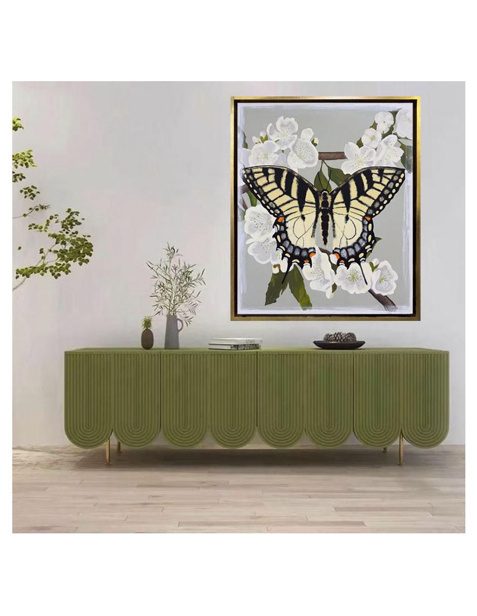 Pintura Mariposa técnica acrílico AnimalArt 4