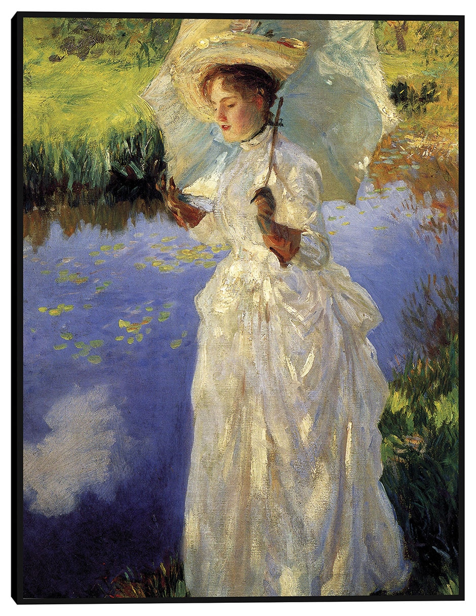 Cuadro decorativo Paseo matutino (1888) técnica mixta Gente Cuadro decorativo Paseo matutino (1888) técnica mixta Gente
